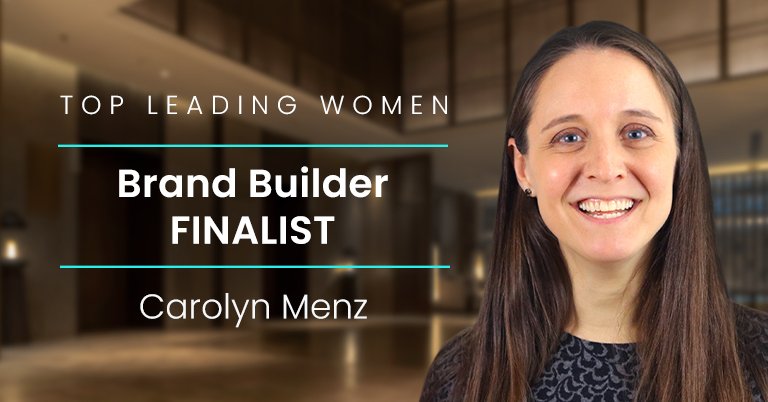 Carolyn Menz Top Leading Women award