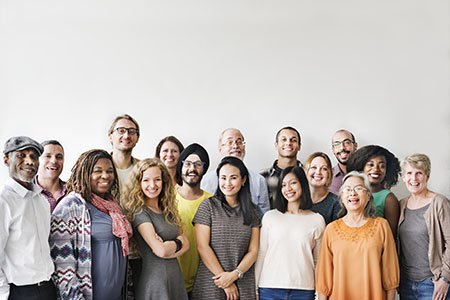group of happy people