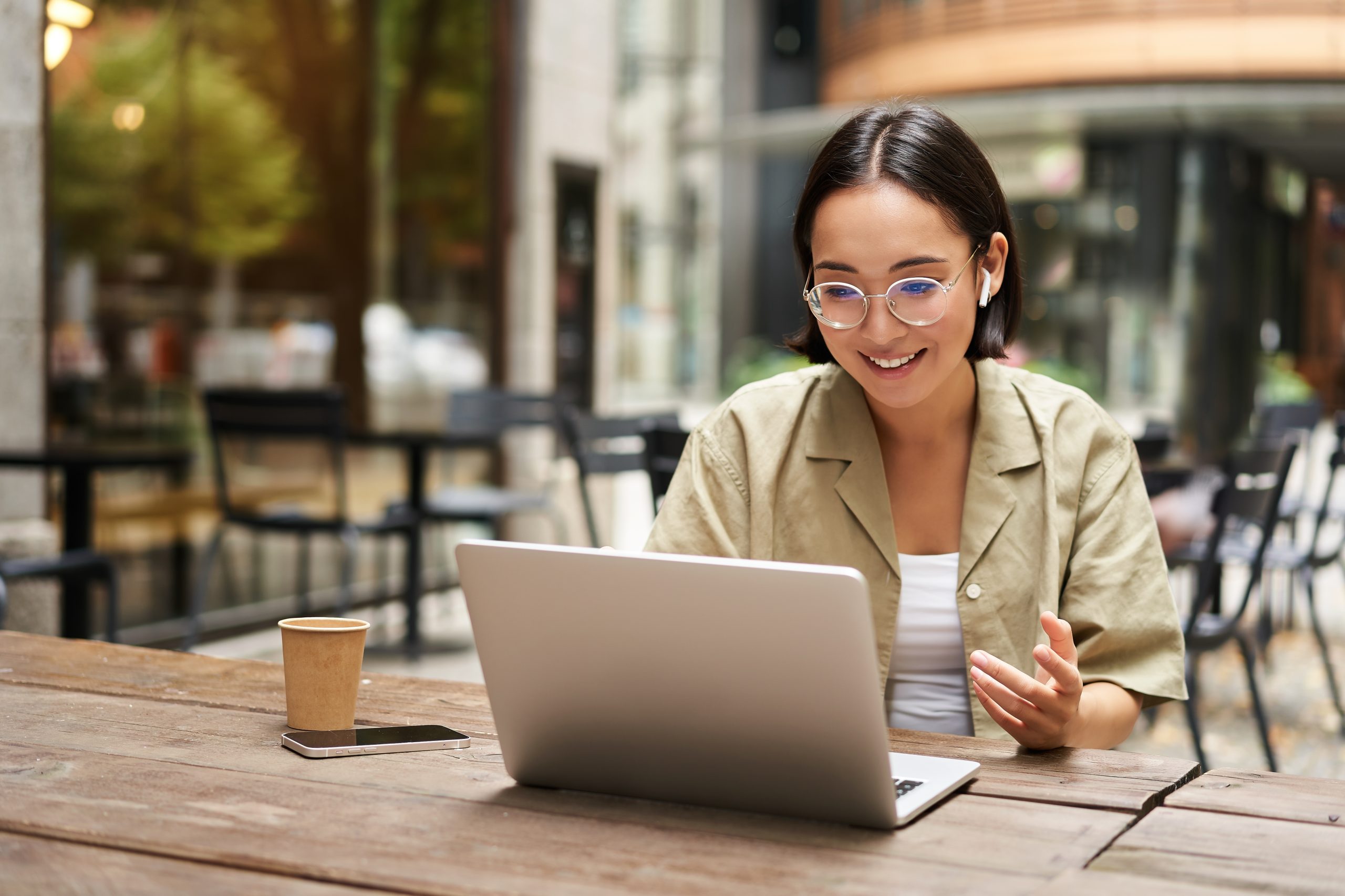 Woman working on her lifestyle brand